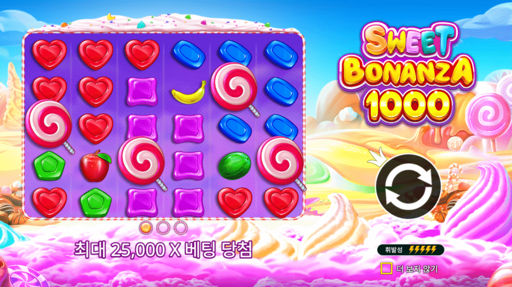 Sweet Bonanza-1000-프라그마틱-슬롯